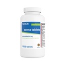 MAJOR Senna 8, 6 mg Naturlige Vegetabilske Laxative Tablets - Made with Sennosides - 1000-greve (1- Pack)