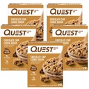 Quest Nutrition Chocolate Chip Cookie Dough - High Protein, Low Carb, Gluten Free, Keto Friendly, 2.12 Oz, 4 Greve (Pack of 5)
