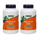 NOW Magnesium 400mg, 180 kapsler (pakke med 2)