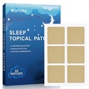 60 Patches Sleep Patches for voksne - Pure Plant Extract Sleeping Patch - Sovehjælpemidler uden bivirkninger - Nyd dyb søvn, Eliminere Groggy Morning