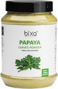 bixa BOTANITIC Papaya Leaf Powder Б124; Carica Papaya Б124; 1 Pund / 16 OZ Б124; Ayurvedic Herbal Supplement Б124; Gluten Free, Non- GMO, Steam behandlet, Vegan, 100% Pure.