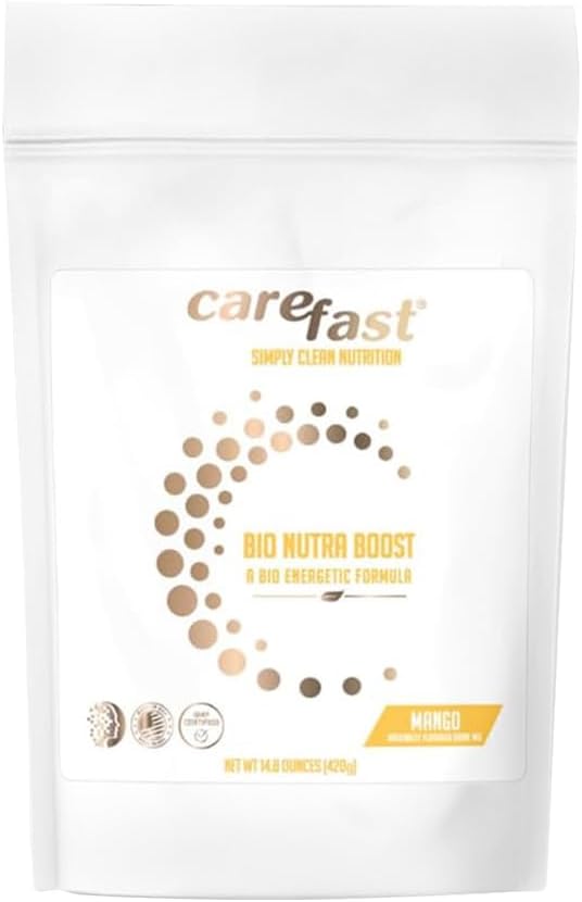 CAREFAST ® Bio Nutra Boost ™ - 124; Nutritional Drink Mix for Mind and Body - 124; Enhanced Well- Being and Daily Health Support - 124; Over 55 Hele fødevarenæringsstoffer med 120 + vitaminer, mineraler og antioxidanter