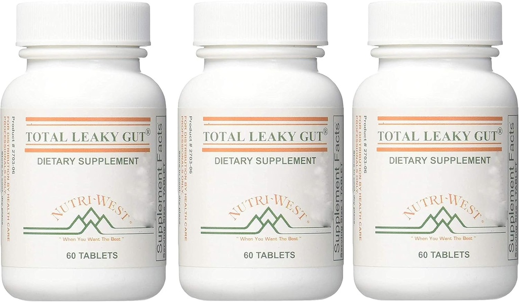 Nutrition-West - Total Leaky Gut 60 (3 Pack)