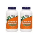 Nu fødevarer Calcium & Magnesium, 250 tabletter (pakke med 2)