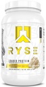 RYSE Indlæst protein pulver - Vanilla Peanut Butter - 25g Whey Protein Isolere & Koncentrat med Prebiotic Fiber & MCT - Lav Carb, Lavsukker, Digitalt-Friendly - 27 Servering / 2 LB Tub