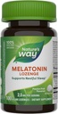 Nature 's Way Melatonin Lozenge, Sleep Support *, 2,5 mg, 100 Vegan Lozenges
