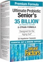 Naturlige faktorer Ultimate Probiotic Senior s - Senior supplement til fordøjelse og immunforsvar - 35 Millioner CFU 'er - Non-GMO & Gluten- Free - 30 Kapsler (30 Servere)