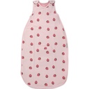 Woolino Merino uld og økologisk bomuld Ultimate Baby Sleep Sack - 4 Sæson Baby Wearable Blanket - Two-Way lynlås justerbar sovepose - Universal Størrelse (2-24 måneder) - Jordbær