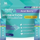 Elektrolyte Powder Sugar- Free Hydration Pakninger Acai Berry HydroMATE 16 sticks