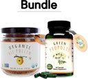 Greenbow Organic Bee Pollen - 100% USDA Certified Organic, Pure, Natural Bee Pollen - Superfood pakket med proteiner, vitaminer og mineraler - 155g Green Propolis 60 caps