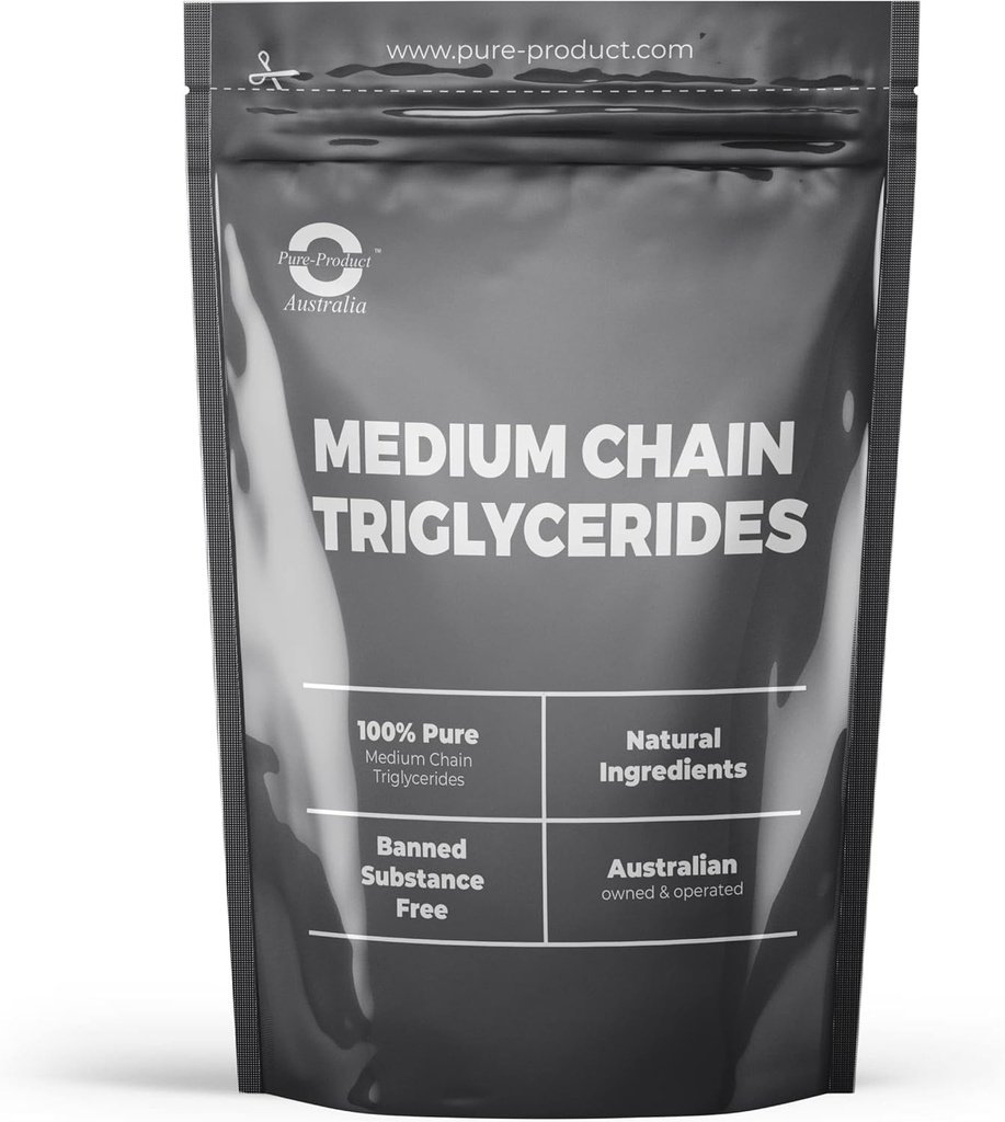 Pure Product Australien - Medium Chain triglycerider (MCT Oil Powder) 2.2 lbs - Vegetarisk Friendly