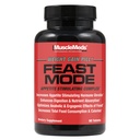 MuscleMeds Feast Mode Appetite Stimulant Weight Gain Pills fordøjelsesfremmende enzymer Sikker og effektiv 90 Caps, Unflavored, 90 Tæl