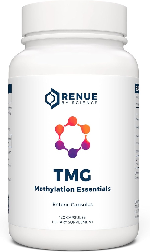 Renue By Science TMG TMG 124; høj styrke TMG kosttilskud