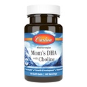 Carlson - Mors DHA med Cholin, 3: 1 DHA til EPA Ratio Fundet i Breastmilk, Vækst og Udvikling, 60 Softgels