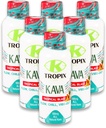 K- Tropix Kava Shot Tropical Blast - 500mg Wellness Shots to Promote Relaxation and Reduce Worry - Kava Drink - Worry, Tension, Strain Relief Supplement - 6 Pack