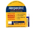 Herpecin L Lip Balm Stick; Cold Sore Sun & Fever Blisters og Chapped Lips Relief Lip Balm med SPF30, Lemon Balm, og Lysin, 0.1oz