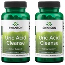 Swanson Uric Acid Cleanse - Natural Supplement Fremme Nyrestøtte - har en kraftfuld kombination af 7 urter - (60 Veggie kapsler) 2 Pack