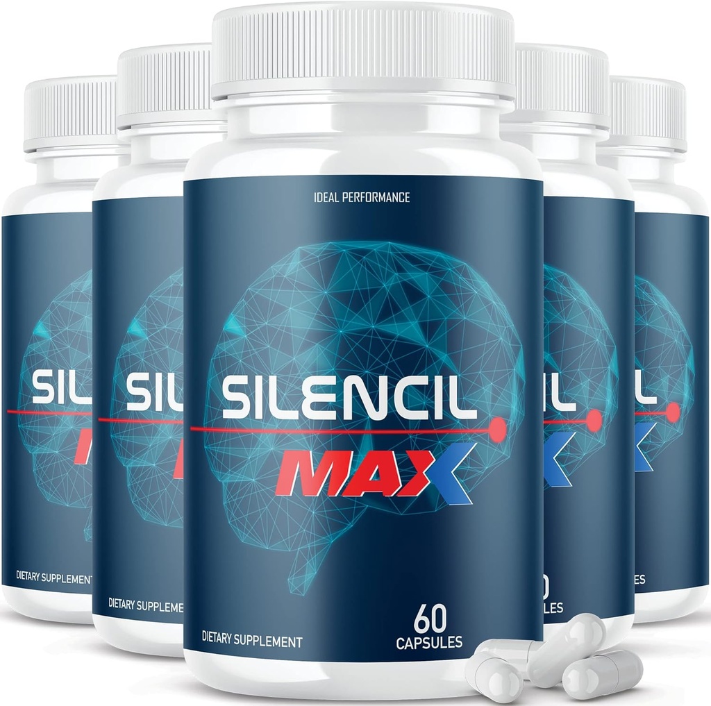 IDEAL PRÆSTATION (5 pakning) Silencil Tinnitus Max supplement piller Silencio Silencile (300 kapsler)