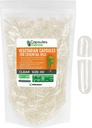 XPRS Nutra Størrelse 00 Tomme Veganske Kapsler - 1000 Grev Clear Veggie Kapsler til Mest Væsentlige Olier - Tomme Vegetabilske Piller - DIY Oil Fyldning