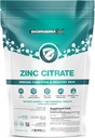 Zinkcitrat (100% ren certificeret / maksimal styrke 50 mg tabletter x 100 (1 per dag)