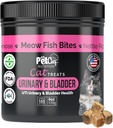 Pet Chef Urinary Cat Treats Low- Calorie UTI Support med Cranberry & Probiotics Holistisk Nyre & Bstige Sundhed - Naturlige Kosttilskud til Katte - Forbedre fordøjelse og afføring kvalitet økologiske ingredienser