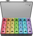 Ekstra Stor Ugentlig Pill Organizer 4 gange om dagen, Fullicon XXL Stor Pill Box, 7 dages Medicin Organizer, Black Pill sag for Vitamin / Fish Oil / Kosttilskud