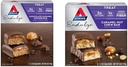 Atkins Endulge Chokolade Caramel Mousse Bar 5 Grev og Caramel Nut Chew Bar 5 Grev Bundle