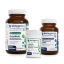 Metagenics PhytoMulti uden jern - 60 tabletter, D3 5000- 120 Softgel, og UltraFlora BiomePro - 30 kapsler