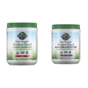 Garden of Life Raw Organic Perfect Food Green Superfood Juiced Greens Powder - Apple Flavor & Raw Organic Perfect Food Alkalizer & Detoxifier Juiced Greens Superfood Powder