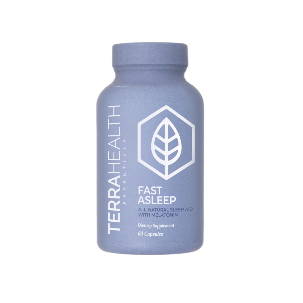 Terra Heath Essentials Hurtig søvn - Sovestøtte, Hjælper med søvnløshed & rastløshed - All Natural, 30 Day Supply