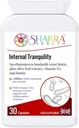 Intern Tranquility Saccharomyces Boulardii Probiotisk Gær Support, 30 kapsler for Immunitet, Betændelse & Mukous Membrane. for sund Gut, blod, calcium, knogler, muskel, tænder & organer