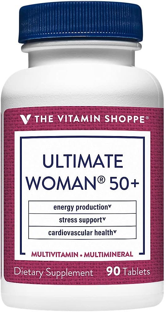Vitamin Shoppe Ultimate Woman 50 + Multivitamin (90 tabletter)