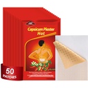 50 Grev Capsaicin Patches, 4.72 "x7.08" Hot Capsicum Patch