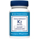 Triple Strength Vitamin K2 a "Knoglesundhed a" 300 MCG (120 Vegetabilske kapsler)