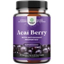 Natures Craft Acai Berry Antioxidant Support Vægttab for kvinder og mænd - Vitaminer Mineraler Antioxidant Formel Understøtter immunsystem og Boost Energy Kognitiv sundhed - 60 Servering