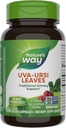 Nature 's Way Uva Ursi blade, Traditional Urinary Support *, 1,110 mg pr 3-Capsule Serving, Non- GMO projekt Verified, Herbal Kosttilskud, Gluten Free, 100 Vegan Kapsler (Packaging May Vary)
