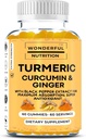 Elevatere din Wellness Rejse gurkemeje, Curcumin, og Ginger Gummies: En superfood supplement beriget med sort peber ekstrakt - 60 Gummies