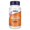 NU Kosttilskud, Ubiquinol 200 mg, høj biotilgængelighed (den aktive form af CoQ10), 60 Softgels