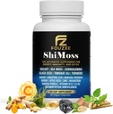 Shimoss Supplement w / Shilajit 1000mg, Sea Moss 7000mg, Ashwagandha 9000mg, Tongkat Ali 90000 mg, C-vitamin, B12, Bor, gurkemeje, Ginger - Immunitet Kosttilskud til mænd og kvinder - 90 Greve