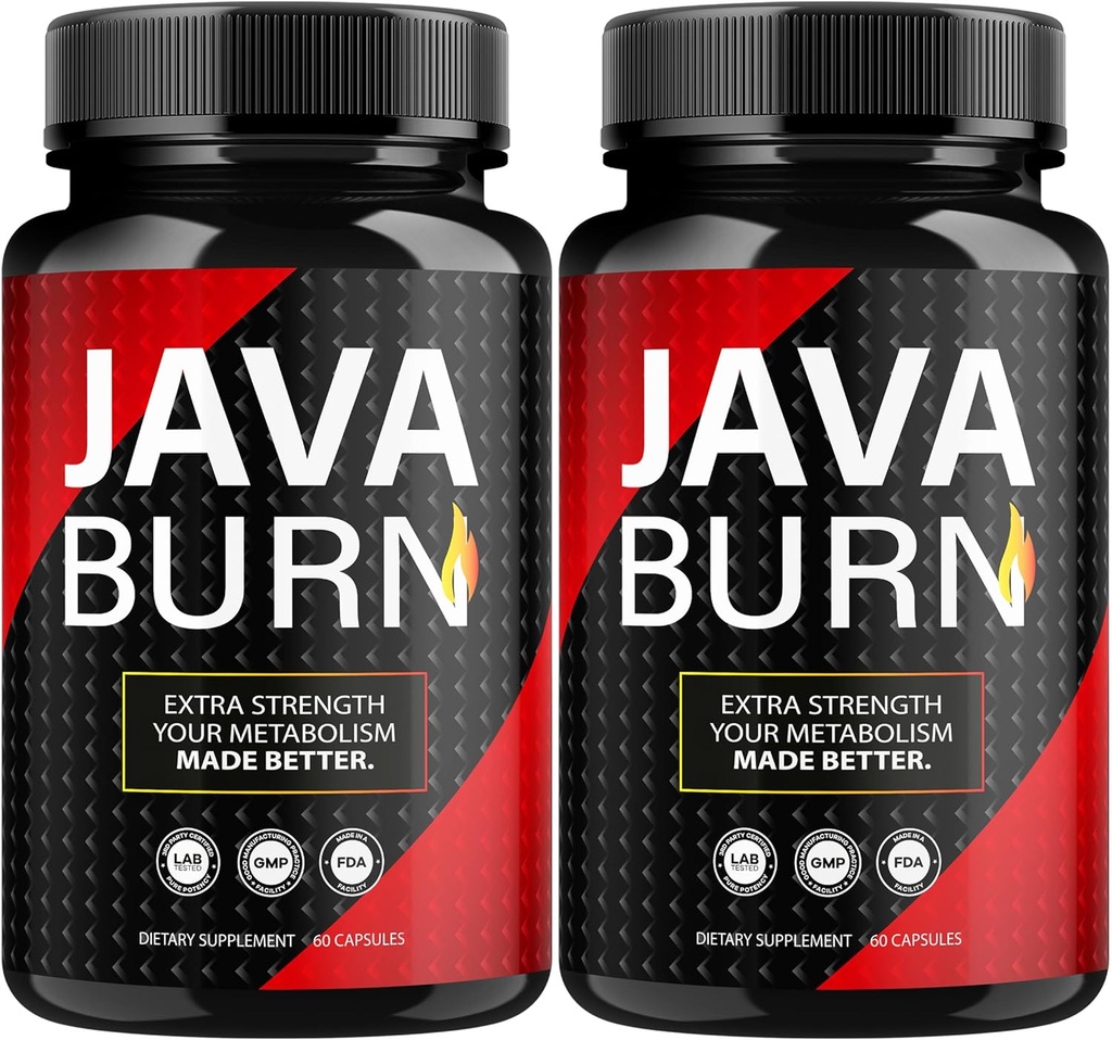 (2 Pack) Java- Burn Capsules, Java- Burn Pills Anmeldelser, Java- Burn Coffee, Advanced Formel, 120 Pills for 2 Months