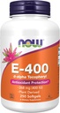 Now Foods Supplements, Vitamin E- 400 IE, D- Alpha Tocopheryl, Antioxidant Protection *, 250 Softgels