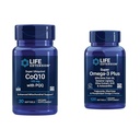 Life Extension Super Ubiquinol CoQ10 med PQQ, CoQ10, PQQ & Super Omega-3 Plus EPA / DHA Fish Oil, Sesame Lignans