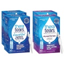 TheraTears Nighttime Therapyterapi Smøremiddel Øjendråber til tørre øjne, Konserveringsfri, Single- use hætteglas, Clear, 60 Greve, 0,6 Fl Oz med TheraTears øjendråber til tørre øjne, 60 Greve Single- use hætteglas