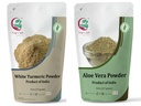 Multi pack balle 124; Hvid gurkemeje pulver + Aloe vera pulver bundle