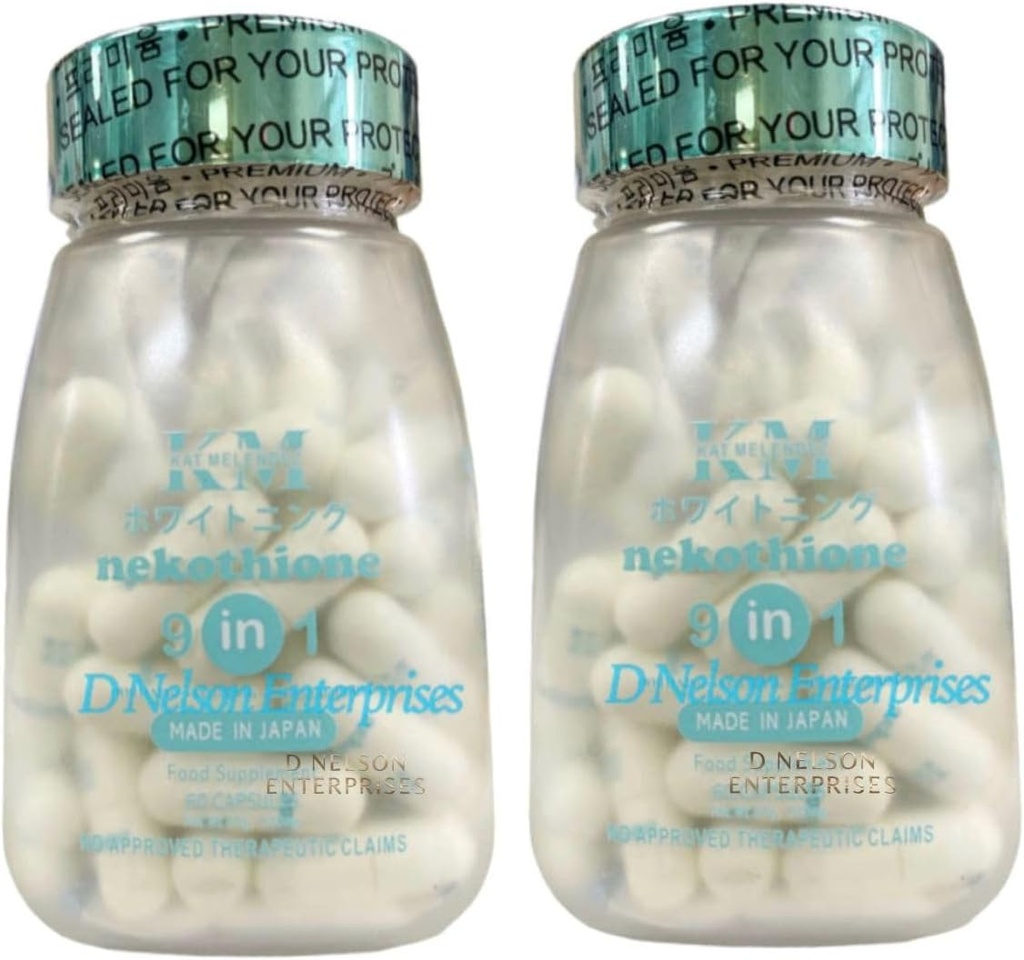 HerSkin 2 Flasker Nekothione 9 i 1 Glutathione af Kath Melendez