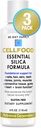 Cellfood Essential Silica Anti- Aging Formel - 4 fl oz, 3 Pack - Understøtter sunde knogler, Joints, Hår, Hud, Nails, Tænder & Gummer - Let at Absorb - Gluten & Thiaminase Gratis, Non- GMO - 120- Day Supply