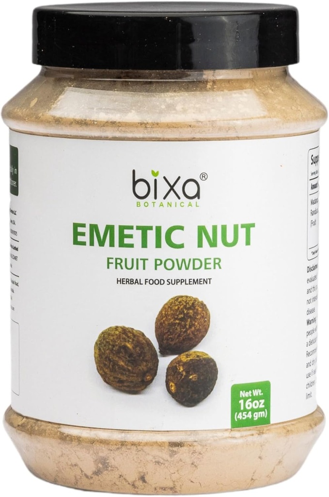 bixa BOTANIAL Emetic Nut Powder szág 124; Randia dumetorum szág 124; 1 Pound / 16 OZ