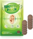 Tinnitus Patch til ringøre, Tinnitus Ear Patches Natural Formel for Earaches (12 Patches)