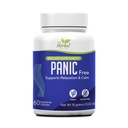 Panic Support - Herbal supplement til rolig & afslapning - Stress Relief & Følelsesmæssig Balance - 100% Natural og Herbal