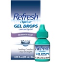 Genopfrisk Optive Gel Drops Smøremiddel Eye Gel For tørre øjne, 0.33 Oz Steril